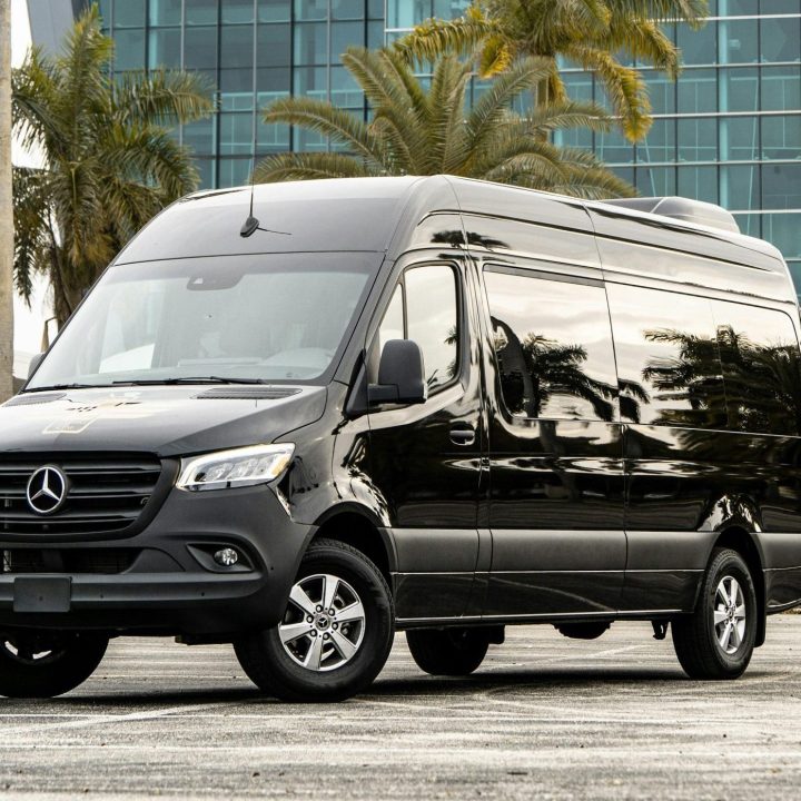 Black Sprinter van by Eduardo Valdez