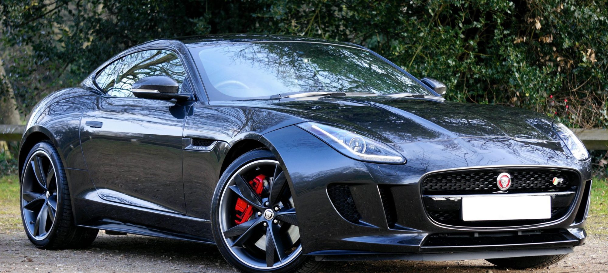 Black Jaguar F-Type by Mike Bird